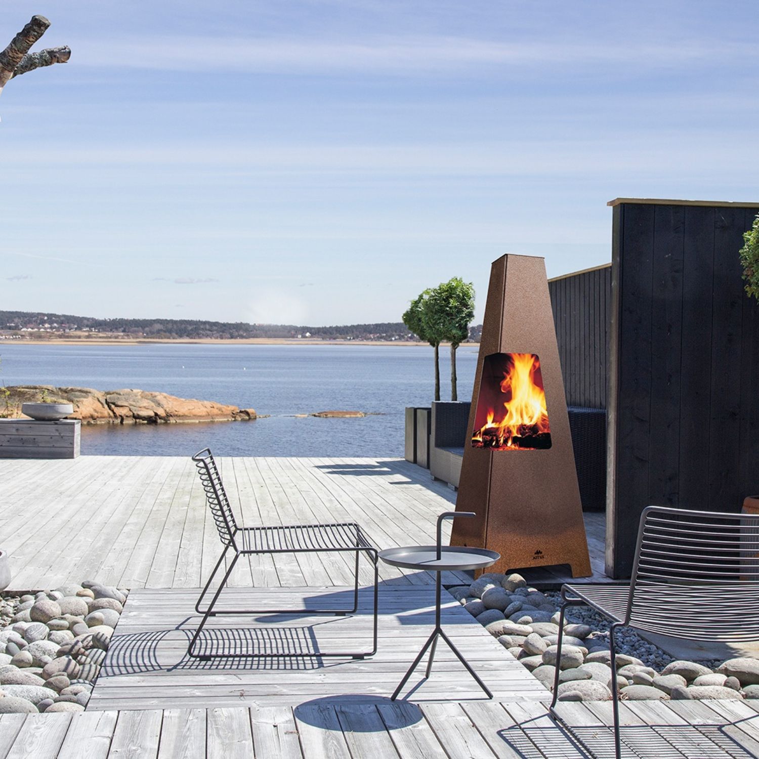 Outdoor Fireplace Terrazza XL – Jøtul