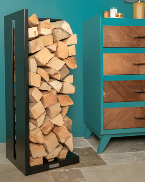 Black Log Holder Polar – Le Marquier