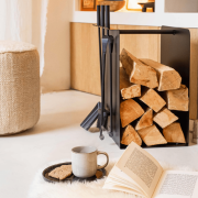 Original Log Server and tool set – Le Marquier