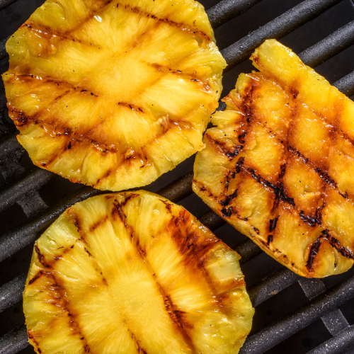 Image d'ananas pour l'articles sur les desserts sur le barbecue