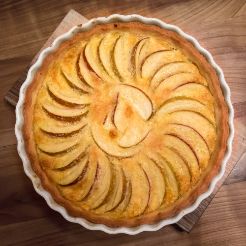 Image d'un tarte pour l'article sur les desserts sur le barbecue