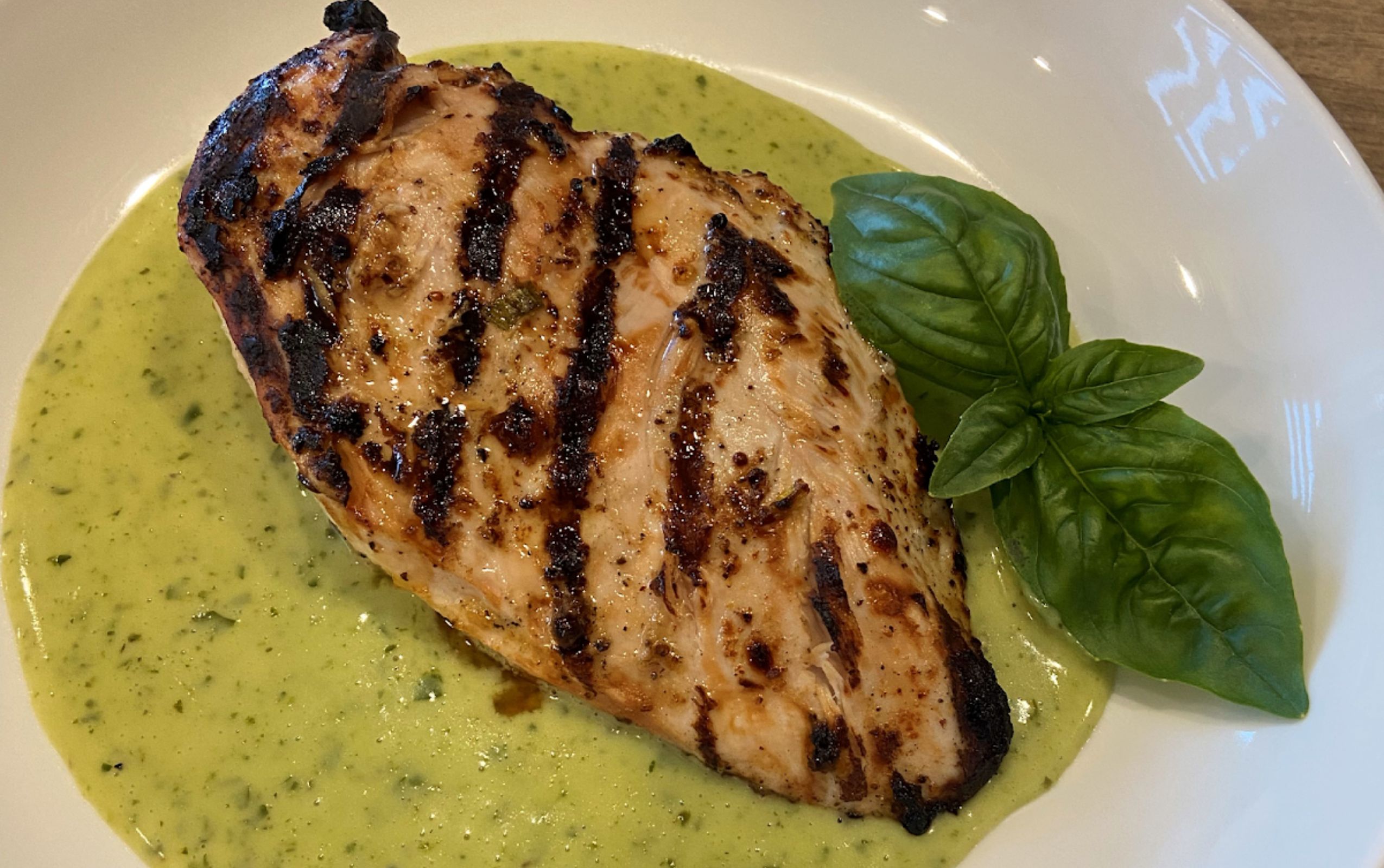 Chicken and basil
