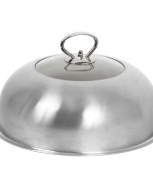Stainless Steel griddle basting dome and glass – Le Marquier