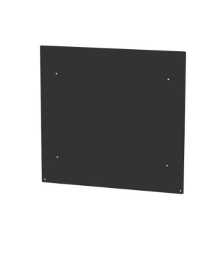 Outdoor kitchen black cabinet back panel – Le Marquier