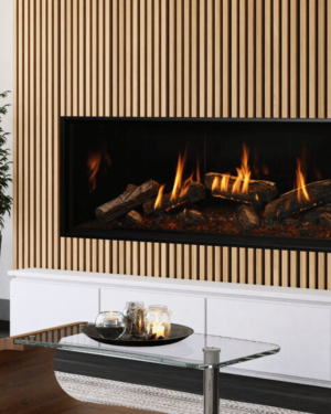 Linear fireplace Nordik 60TL – Kozy Heat